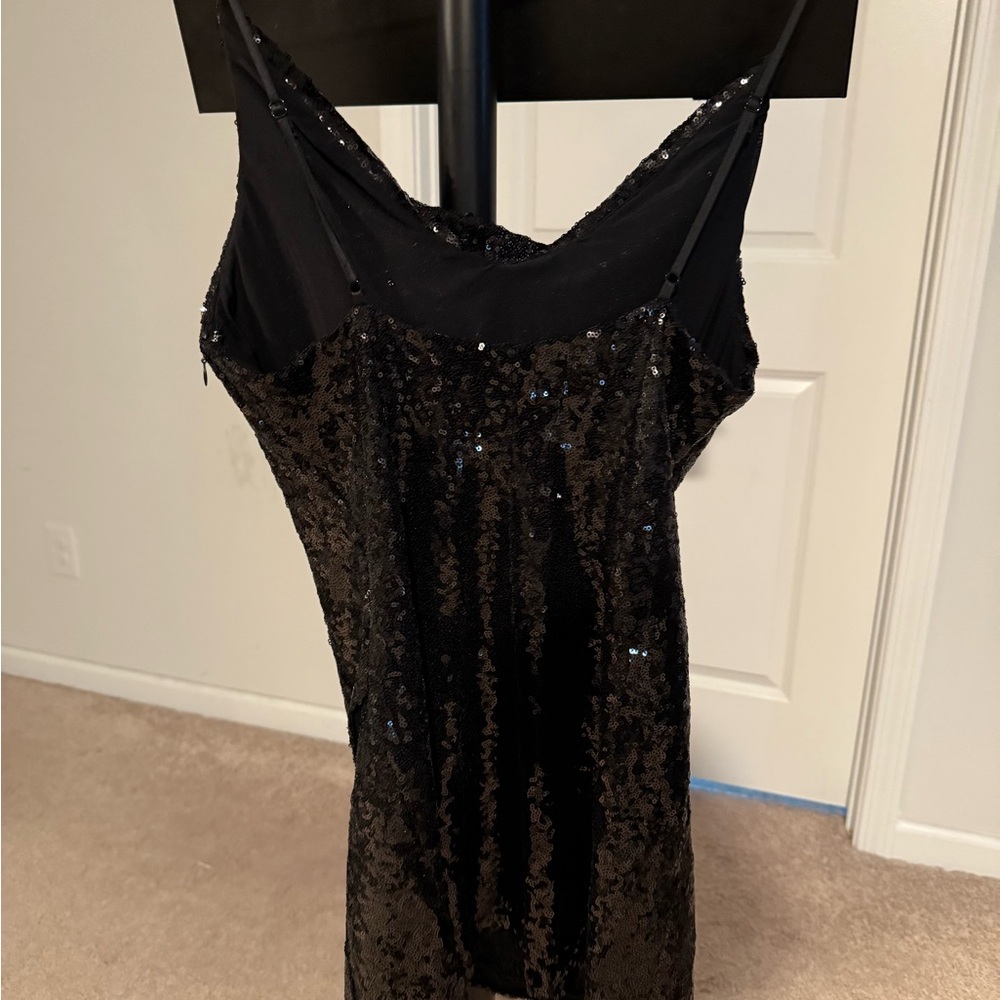 Urban Outfitters Black Sequin Dress